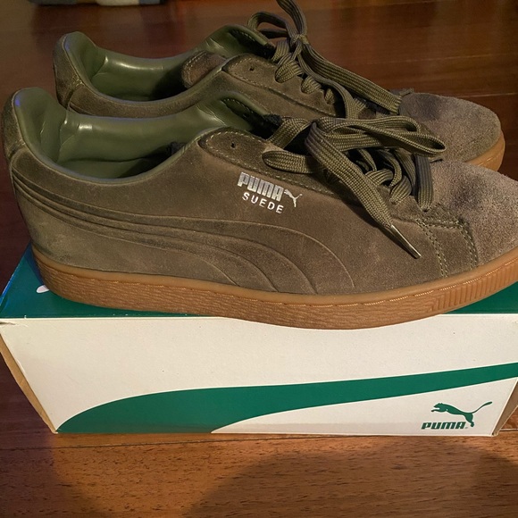 puma suede emboss